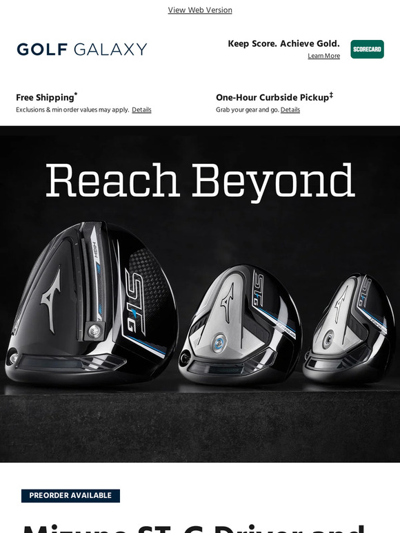 Preorder now! Mizuno ST-G driver & fairway 🏌️