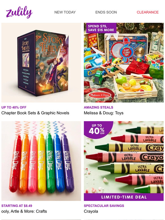 Melissa & Doug | ooly | Crayola | Yummie
