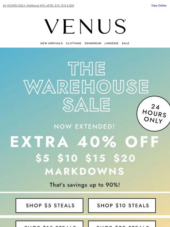 SURPRISE: Extra ❗40% ️Off❗ Extended
