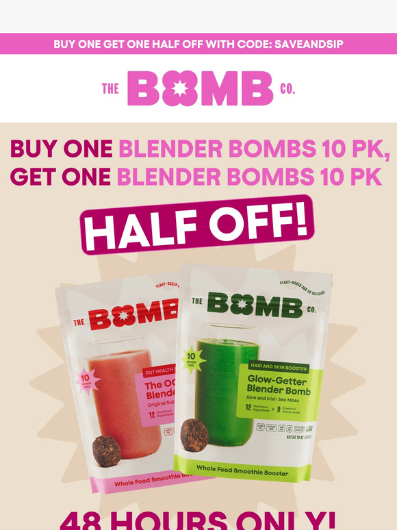 Blender Bombs: WOO MORE PLAY x BLENDER BOMBS 💕