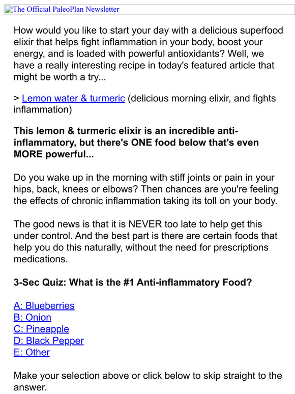 Inflammation killer