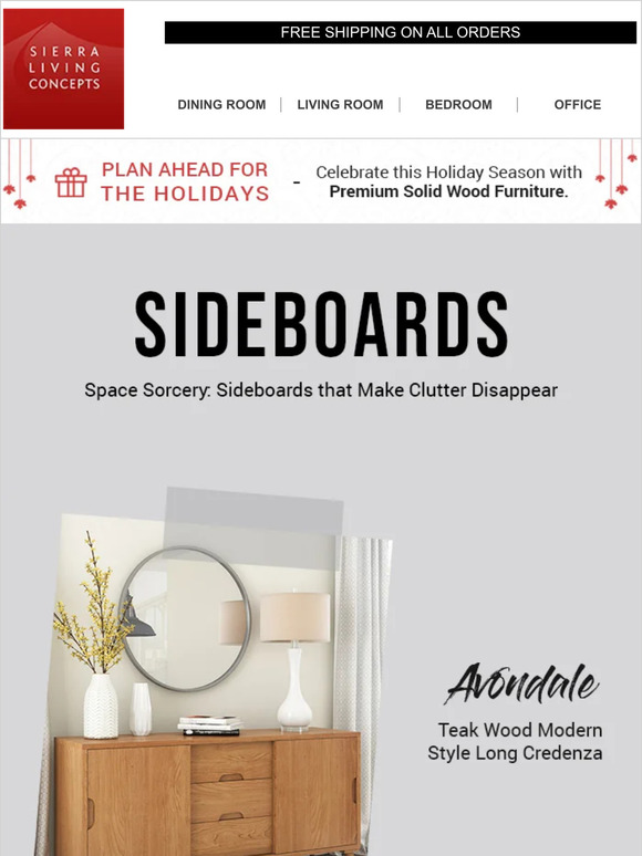 Twist and Shout with Sideboard Chicness!