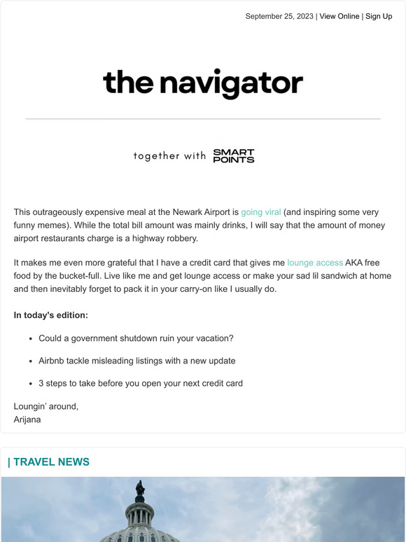 ✈️ Could a government shutdown affect your trip?