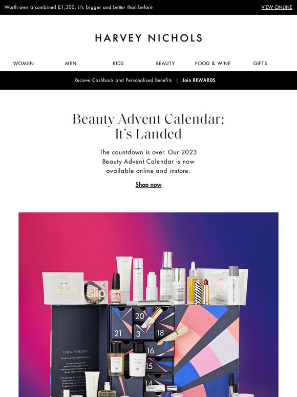 Harvey Nichols Our Beauty Advent Calendar is here 🎁 Milled