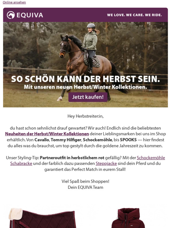 NEW IN 🍂 Bereit für unsere neuen Kollektionen?