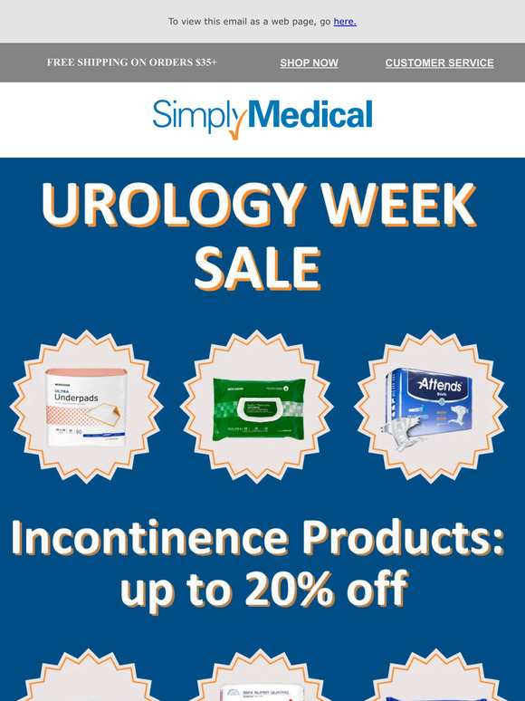 Unbeatable Savings During Urology Week at Simply Medical!