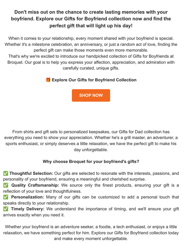 Heartfelt Gifts for Your Boyfriend - Make Every Moment Special!