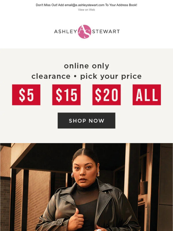$5+ CLEARANCE (Need we say more?)