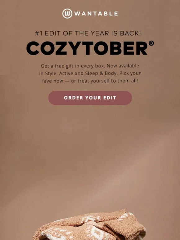 ATTN: Cozytober® is back!