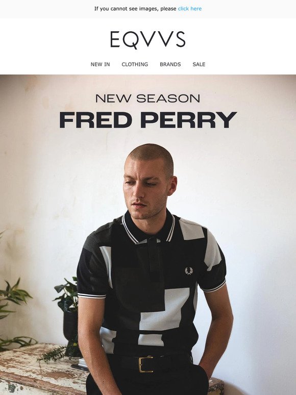 15% off New Season Fred Perry