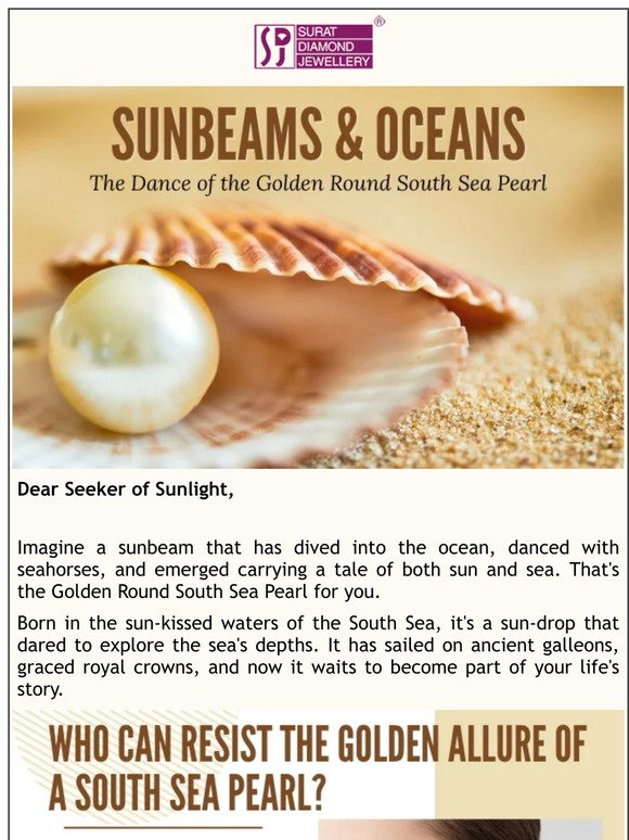 Step into the Light: Golden South Sea Pearls Unveiled!