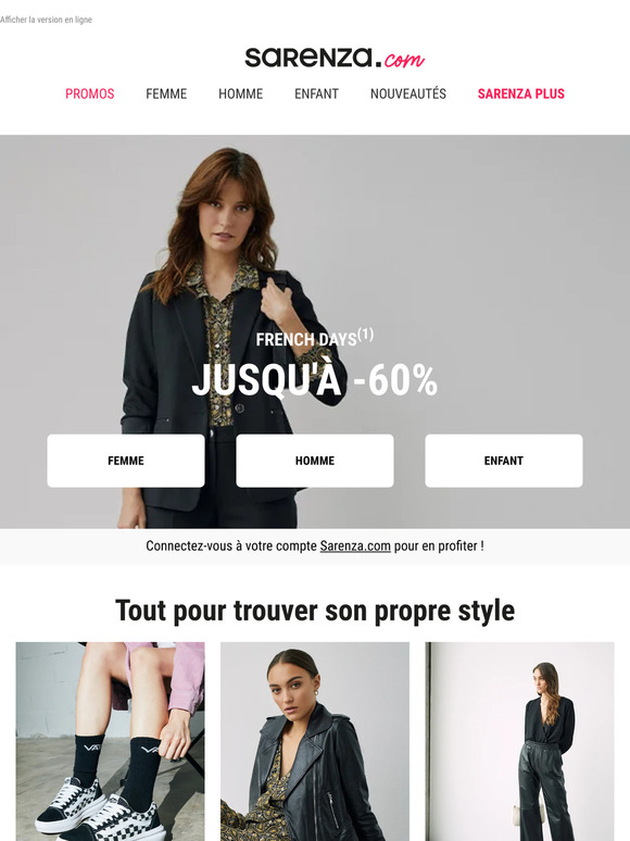 🇫🇷 French Days jusqu'à -60% : top départ !