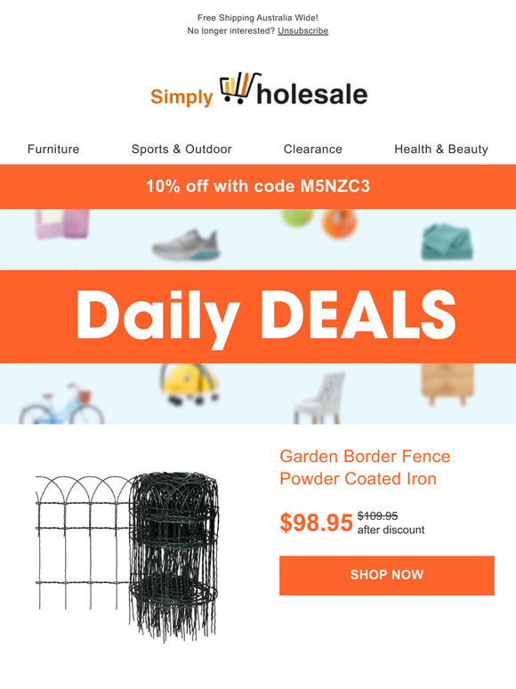Savings Happening Now! Furniture, Outdoor, Kitchen and MORE!