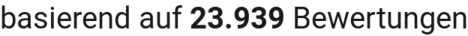 number of reviews