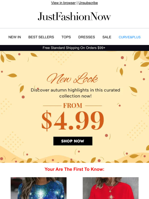 💃Act fast! Down to $7.99 the new styles