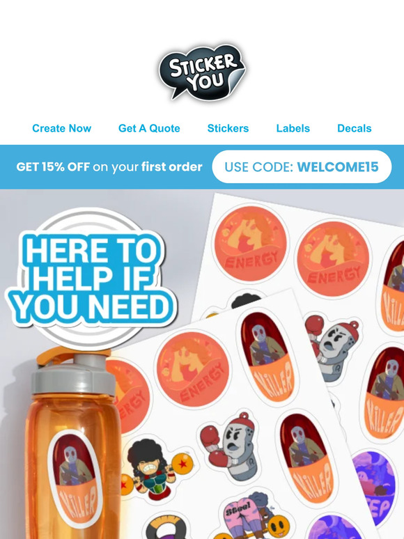 StickerYou: Need design help? StickerYou has you covered. | Milled