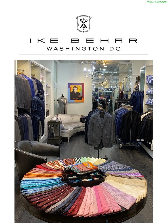 Come visit our newly reimagined Ike Behar Washington DC