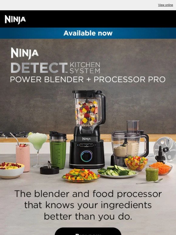 Ninjakitchen: The Ninja Thirsti™ is here. What are you Thirsti™ for?