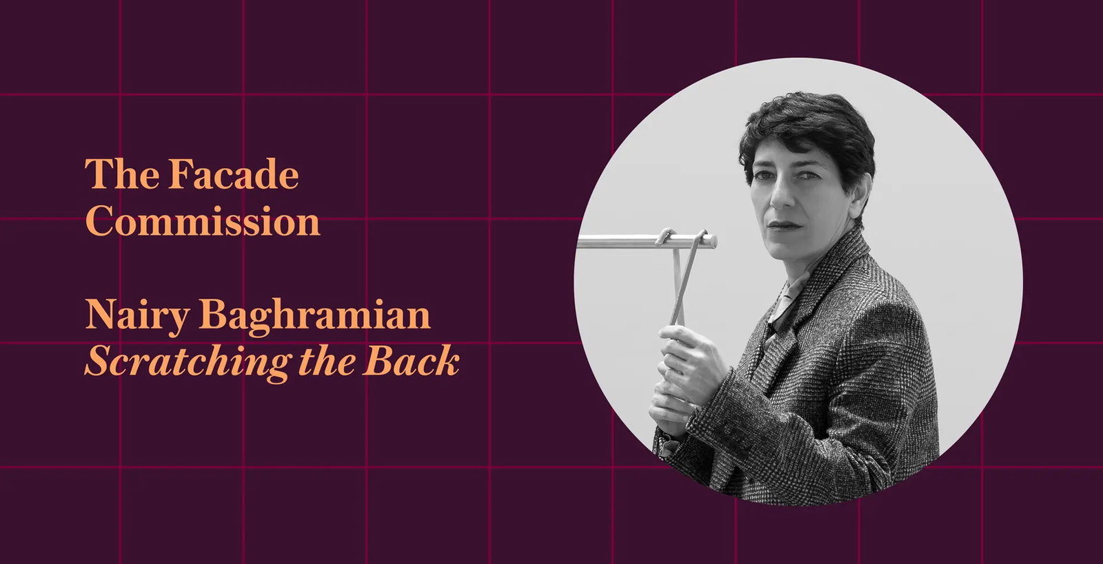 The Facade Commission: Nairy Baghramian, Scratching the Back