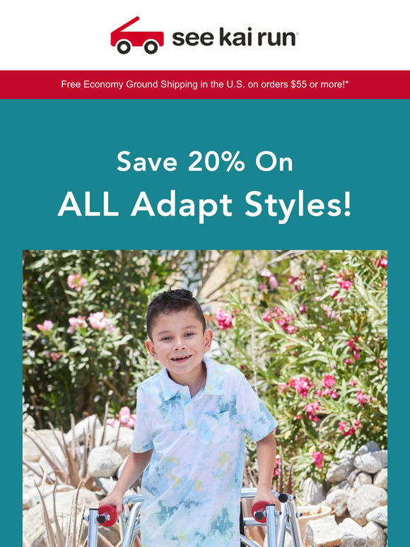 See Kai Run Save 20 on all Adaptive Footwear Styles Milled