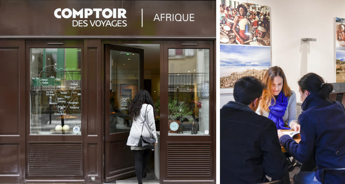 Les agences Comptoir des voyages à Paris