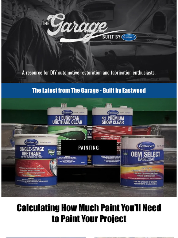 The eastwood company learn how to calculate how much paint you need