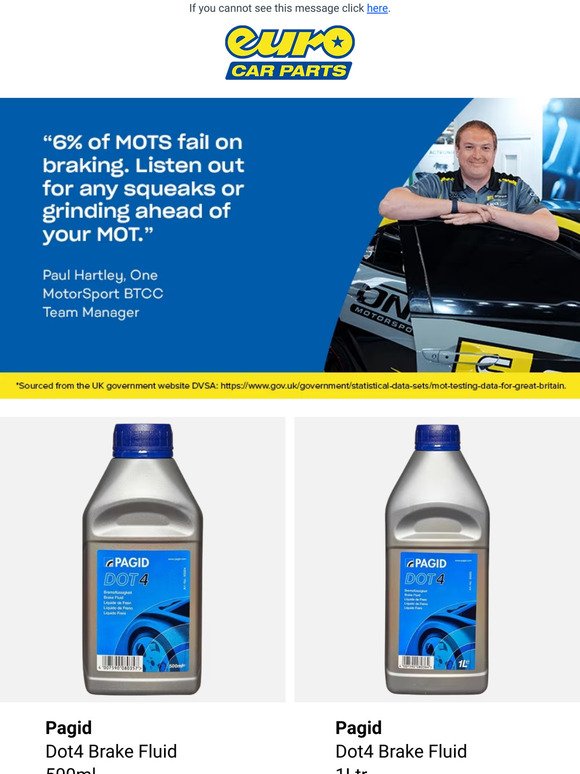 Hey — Listen Out For Any Squeaks Or Grinding Ahead Of Your MOT…