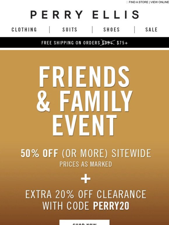 You’re Invited: The Friends & Family Event Starts Now!