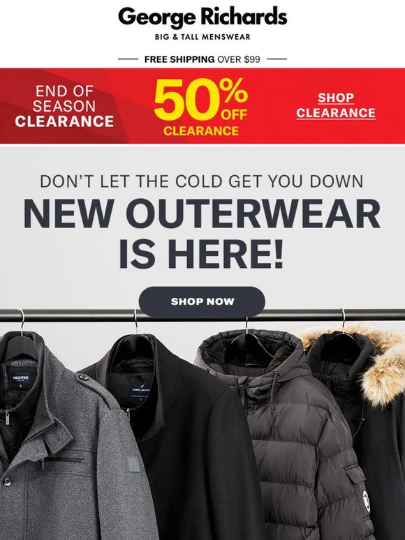 Our Latest Outerwear Collection!