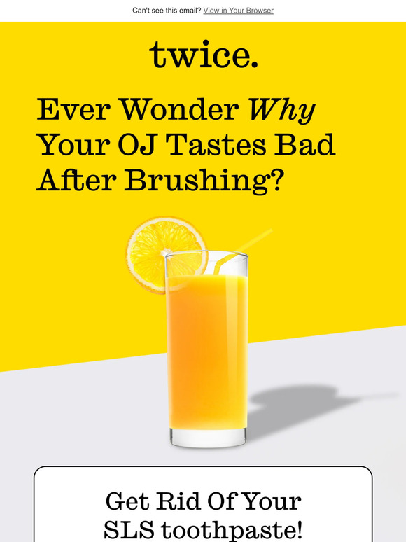 Enjoy Your Morning, Even After Brushing 🍊
