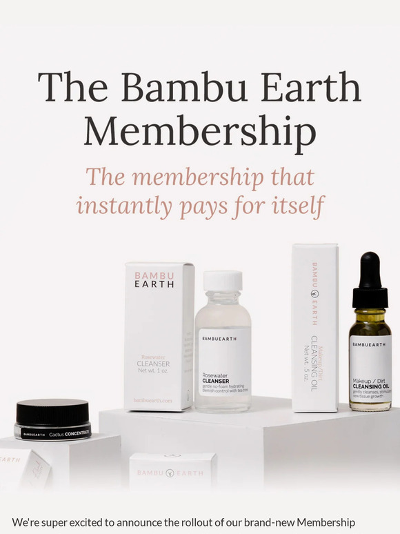 Bambu Earth Introducing The Bambu Earth Membership Milled