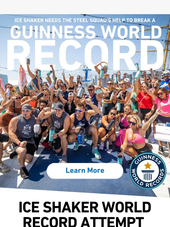 Ice Shaker Help Ice Shaker Break a World Record! Milled