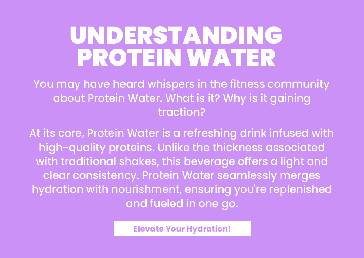 fatburnersonly What is Protein Water? The Evolution of Hydration 🔥 Weekly Burn Milled