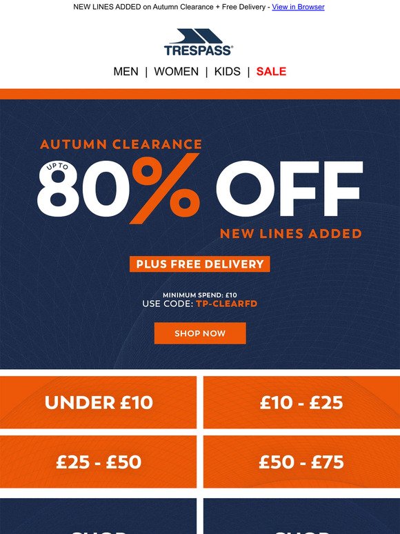 Clearance 🛑 Up to 80% OFF