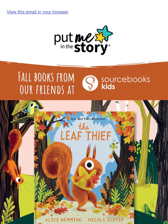 🍂 Best kids book for celebrating fall - The Leaf Thief!