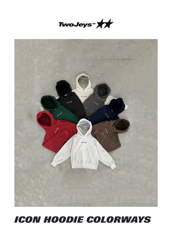 New colorways Hoodies