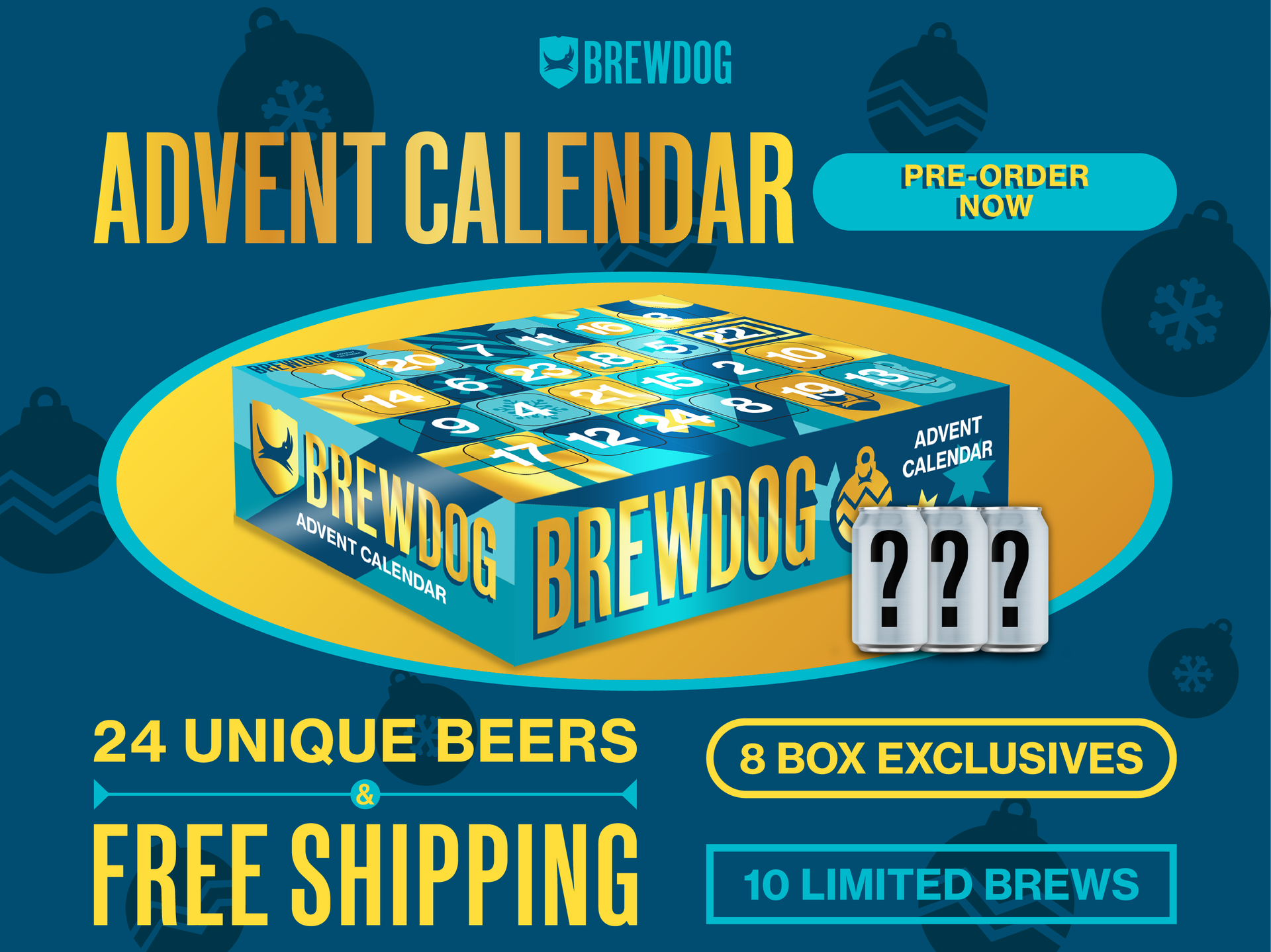 Brewdog PRESALE 🎄 CRAFT BEER ADVENT CALENDAR Milled