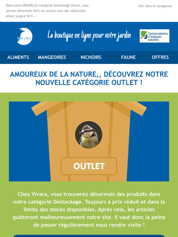 NOUVEAU : Destockage Vivara
