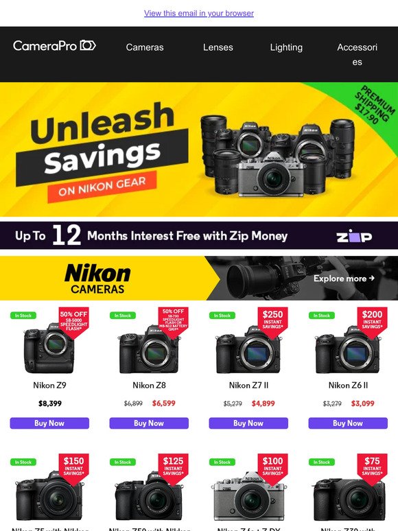 Limited-Time Only: Nikon Gear at Unbeatable Prices!