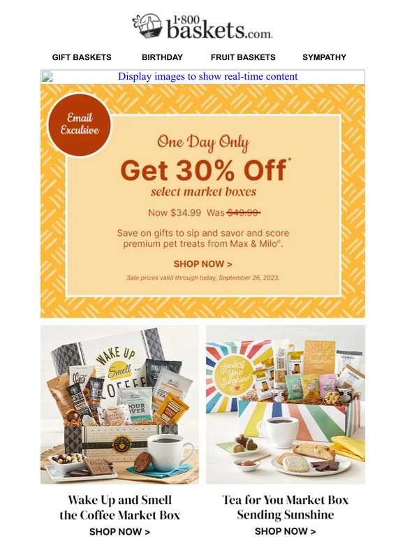 TODAY ONLY 🎉 Enjoy an exclusive email offer.