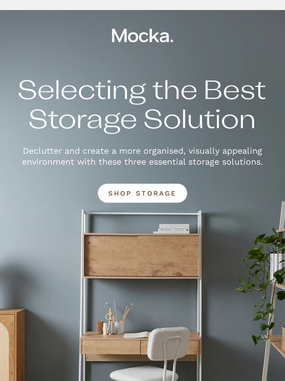 Mocka 3 Essential Storage Solutions Milled