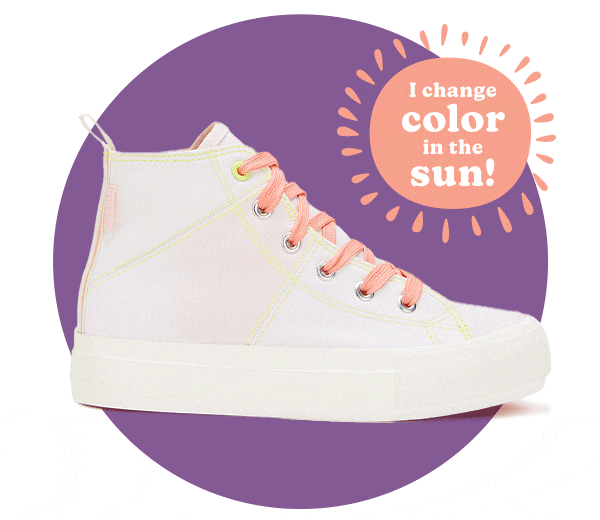 I change color in the sun!