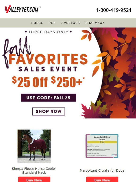 Valley Vet Supply Shop now and save 25! Milled