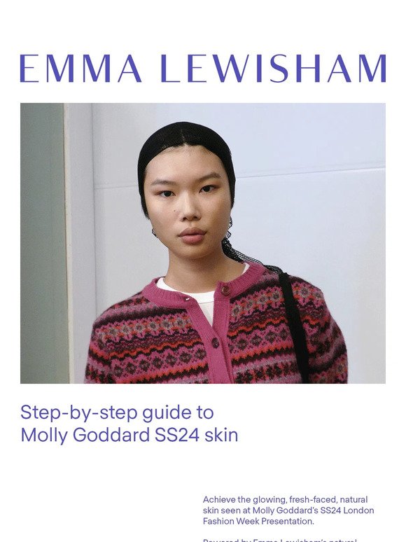 emmalewisham: Step-by-step guide to Molly Goddard SS24 skin | Milled