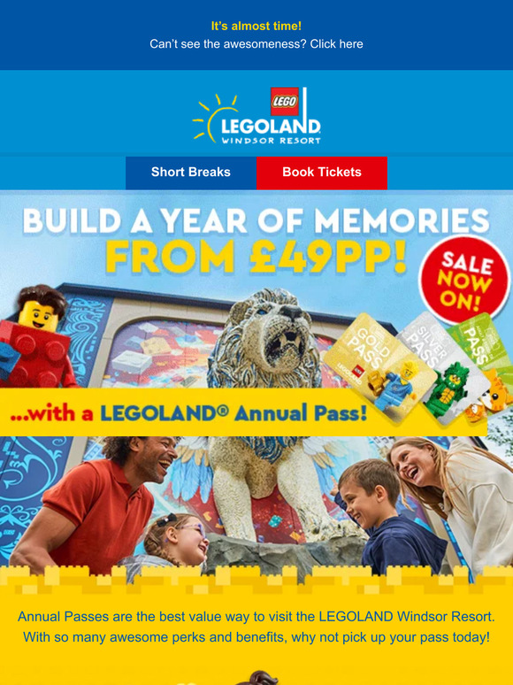 Legoland LEGOLAND Annual Pass Sale Now On! Milled