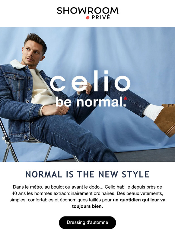 CELIO habille les papas, les potes, les collègues, les amours…