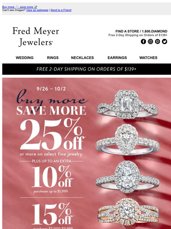 fred meyer jewlers diamond ring