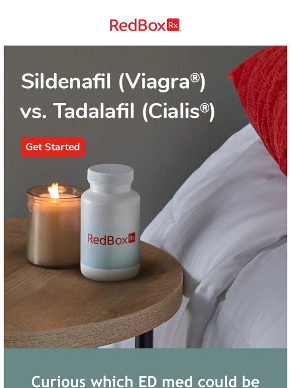 RedBox Rx: Which ED med is right for you? | Milled