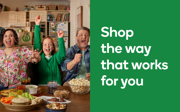 Shop the way that works for you