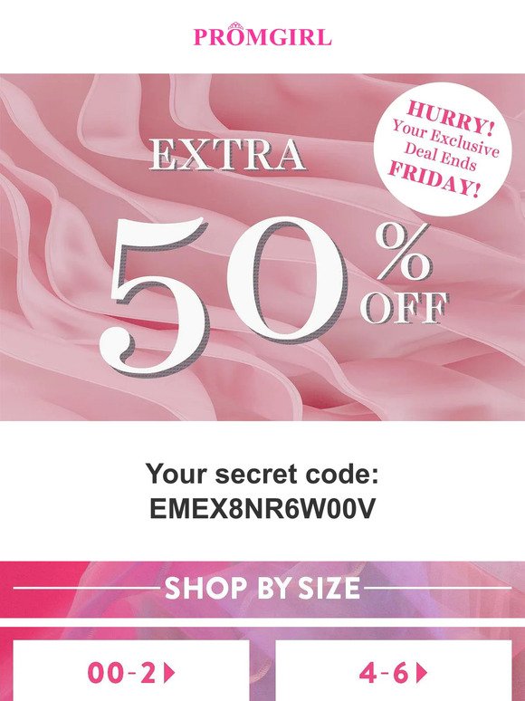 Exclusive Email Offer! New Styles Added - Up to 95% Off!
